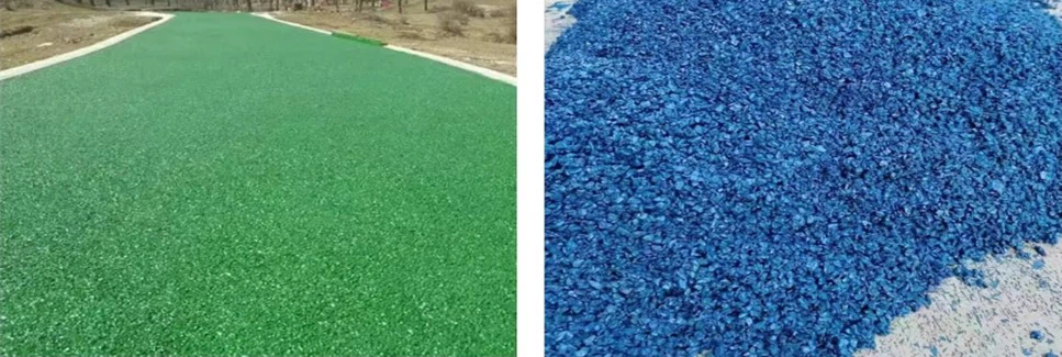 GreenBlueColouredAsphaltPavement-Greefield GreenBlueColouredAsphaltPavement-Greefield